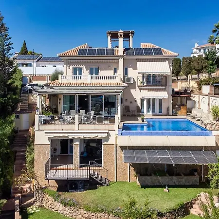 Villa Stunning Infinity Pool Mansion In By Costarentals - Ref 85 Mijas